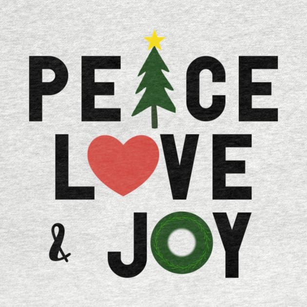 Peace Love & Joy by LazaAndVine